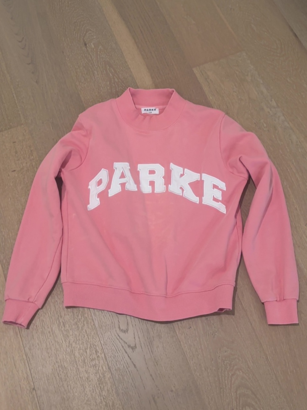 limited edition valentines 2025 parke mock neck in color “blush pink”